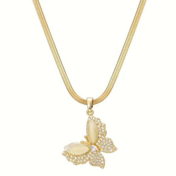 Jewelry - Butterfly Pendant Necklace